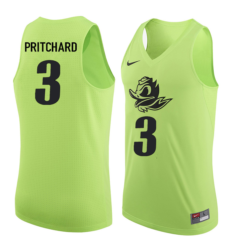 Men Oregon Ducks #3 Payton Pritchard College Basketball Jerseys Sale-Electric Green